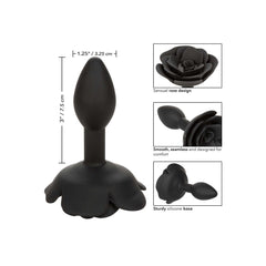 CalExotics Forbidden Small Rose Anal Plug