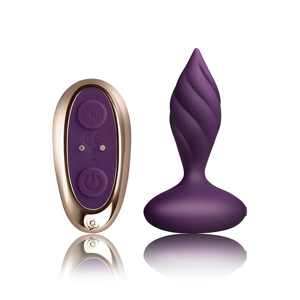 Rocks Off Petite Sensations Desire Butt Plug Purple