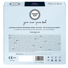 Mister Size 69mm Your Size Pure Feel Condoms 36 Pack